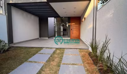 Casa em Lagoa Santa, com 3 dormitórios à venda, 123 m² por R$ 860.000 - Bela Vista - Lagoa Santa/MG