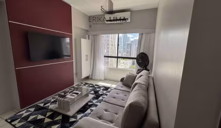 Apartamento 01 quarto mobiliado na Navegantes na quadra do mar