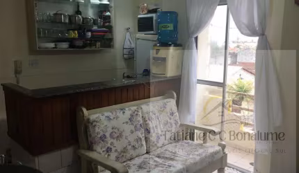 Apartamento para Venda em Itanhaém, Vila Tupy, 1 dormitório, 1 banheiro, 2 vagas