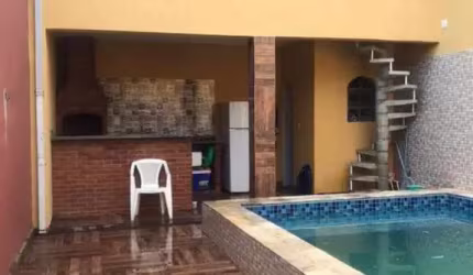 Casa para Venda em Mongaguá, Balneário Agenor de Campos, 2 dormitórios, 1 suíte, 3 banheiros, 4 vagas