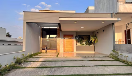 Casa à venda em Indaiatuba, Condomínio Jardim Toscana, com 3 quartos, com 121 m²