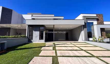Casa à venda em Indaiatuba, Jardim Residencial Viena, com 3 suítes, com 180 m², Condomínio Viena