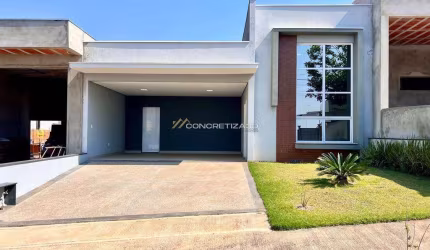 Casa à venda em Indaiatuba, Jardins Di Roma, com 3 suítes, com 188 m², Condomínio Jardins Di Roma