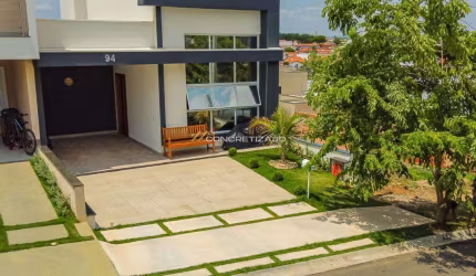 Casa à venda em Indaiatuba, Residencial Bréscia, com 3 quartos, com 140 m², Condomínio Brescia