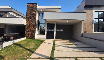 Casa à venda em Indaiatuba, Residencial Bréscia, com 3 quartos, com 137 m², Condomínio Brescia