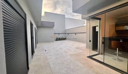 Casa com 3 quartos suítes à venda, 173m² - Condomínio Jardim Laguna - Indaiatuba/SP