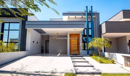 Casa à venda em Indaiatuba, Jardim Mantova, com 3 quartos, com 130 m², Condomínio Mantova