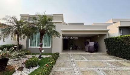 Casa à venda em Indaiatuba, Residencial Beira da Mata, com 3 suítes, com 210 m²