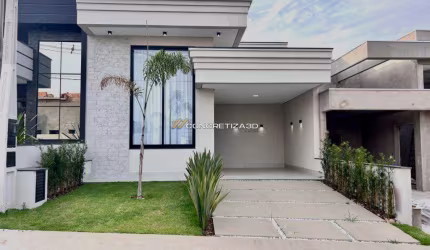 Casa à venda em Indaiatuba, Loteamento Park Gran Reserve, com 3 quartos, com 131 m²