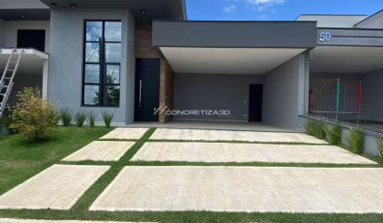 Casa à venda em Indaiatuba, Jardins Di Roma, com 3 suítes, com 162 m², Condomínio Jardins Di Roma