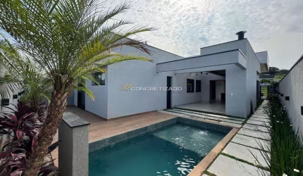 Casa à venda em Indaiatuba, Chácaras Alvorada, com 3 suítes, com 198 m², Condomínio Villa Sapezal