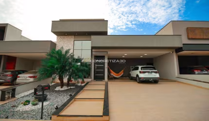 Casa à venda em Indaiatuba, Jardim Residencial Dona Lucilla, com 3 quartos, com 186.61 m²