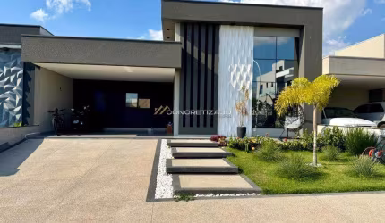 Casa à venda em Indaiatuba, Jardim Residencial Dona Maria José, com 3 suítes, com 204 m²