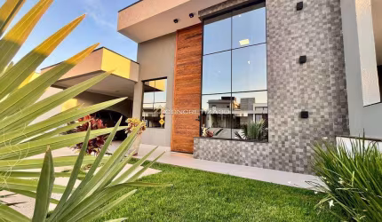 Casa à venda em Indaiatuba, Jardim Esplanada, com 3 suítes, com 189 m², Condomínio Dona Maria José