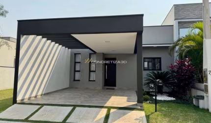 Casa à venda em Indaiatuba, Jardins do Império, com 3 quartos, com 105 m², Condomínio Vila Paraty