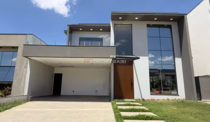 Sobrado à venda em Indaiatuba, Jardim Esplanada, com 4 suítes, com 261 m², Condomínio Dona Lucilla