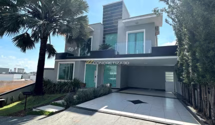 Sobrado à venda em Indaiatuba, Condomínio Helvétia Park, com 3 suítes, com 348.45 m²