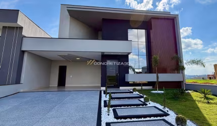 Casa à venda em Indaiatuba, Residencial Monte Verde, com 3 suítes, com 200 m²