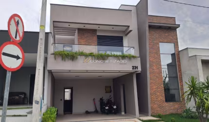 Sobrado à venda em Indaiatuba, Jardim Mantova, com 3 quartos, com 198 m², Condomínio Mantova