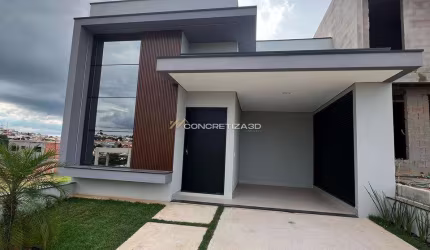 Casa à venda em Indaiatuba, Jardim Park Vista Real, com 3 quartos, com 125 m²