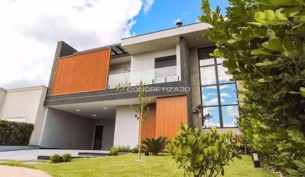 Sobrado à venda em Indaiatuba, Jardim Morumbi, com 4 quartos, com 308 m², Condomínio Beira da Mata