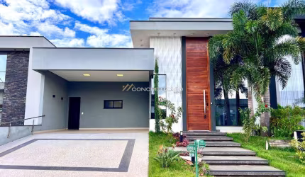 Casa à venda em Indaiatuba, Jardim Residencial Dona Maria José, com 3 suítes, com 179 m²
