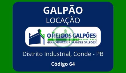 Galpões na BR-101, no Conde, A partir de 175m² com e sem docas (plataformas).