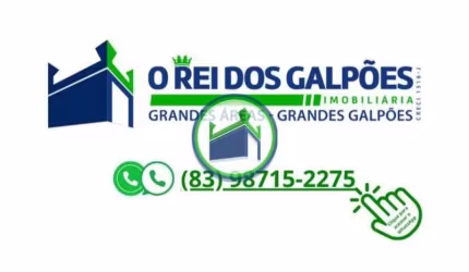 O REI DOS GALPÕES- ALUGA ÁREAS na BR 101, no Conde, de 1.000m² a 10.000m²