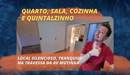 Na travessa da Avenida mutinga - Casa silenciosa e tranquila em rua sem saida