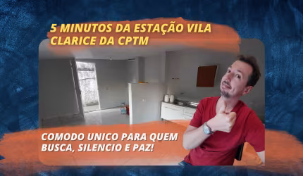 Comodo unico - 5 minutos a pé da CPTM da Vila Clarice