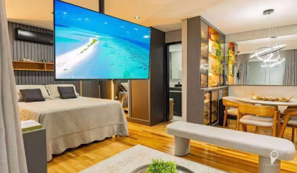 Apartamento à venda Mobiliado e Decorado  52 Mts, Vista Para Mata!