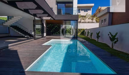 Casa Nova em Alphaville com 4 dormitórios à venda, 546 m² por R$ 8.500.000 - Gênesis 2 -SP!