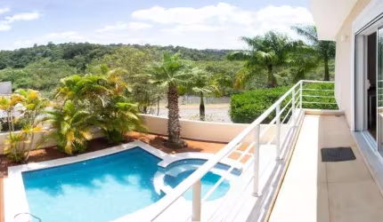 Casa com 5 dormitórios à venda, 547 m² por R$ 3.800.000,00 - Gênesis 1 - Santana de Parnaíba/SP