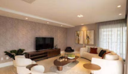 Apartamento Mobiliado e Decorado com 4 suítes Novo no Coração de Alphaville com 344 m² - Barueri/SP