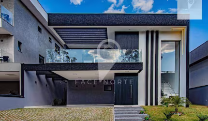 Casa com 4 suítes à venda em Alphaville, Mobiliada, 310 m² - SP
