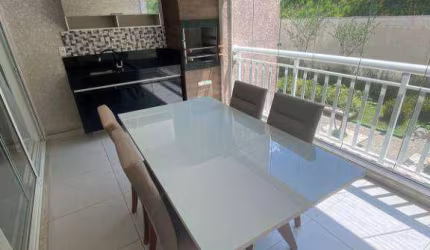 Apartamento com 2 dormitórios para alugar, 116 m² por R$ 12.350,00/mês - Tamboré - Santana de Parnaíba/SP