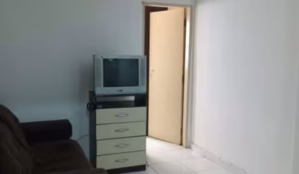 Sala Living na quadra da Praia do Boquierão em Santos / SP