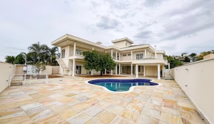 Casa com 6 dormitórios, 714 m² - venda por R$ 4.800.000,00 ou aluguel por R$ 19.500,00/mês - Terras de São Carlos - Jundiaí/SP