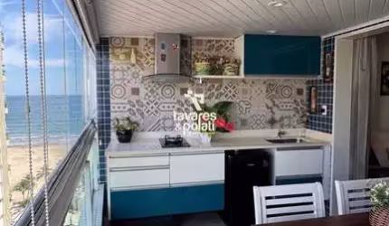 APARTAMENTO EM PRAIA GRANDE COM 02 SUÍTES 91 METROS CANTO DO FORTE.