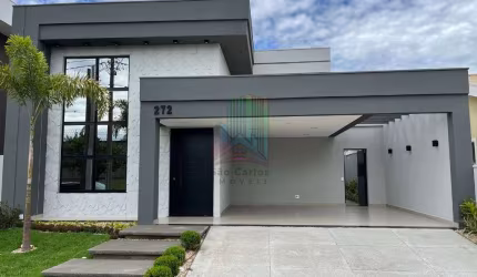 Casa em condomínio fechado com 3 quartos à venda na Rua Ray Wesley Herrick, 1501, Jardim Jóckei Club A, São Carlos, 174 m2 por R$ 1.300.000