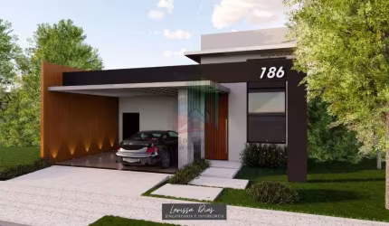 Casa em condomínio fechado com 3 quartos à venda na Avenida Francisco Falvo, 876, Residencial Samambaia, São Carlos, 127 m2 por R$ 750.000