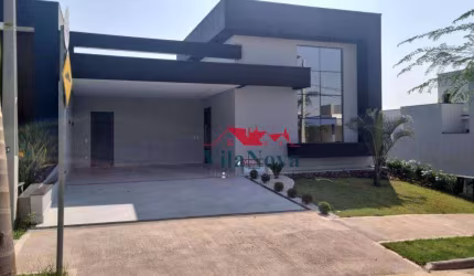 CASA À VENDA COM 3 SUÍTES, 1 COM CLOSET, LAVABO, COZINHA INTEGRADA À SALA E ÁREA GOURMET, PISCINA, 4 VAGAS DE GARAGEM - COND. PIEMONTE - INDAIATUBA SP