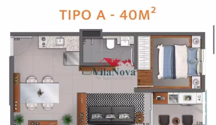 Studio à venda por R$ 480.000,00 - Cidade Nova I - Indaiatuba/SP