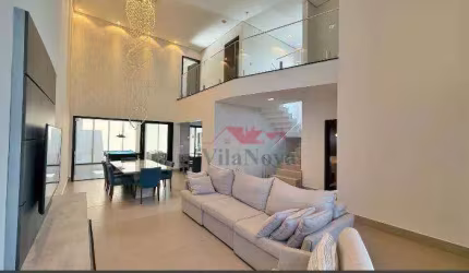 Casa com 3 dormitórios à venda, 357 m² por R$ 2.839.029,20 - Amstalden Residence - Indaiatuba/SP