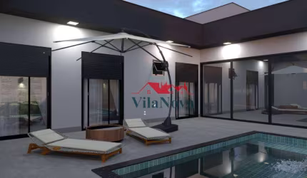 Casa com 3 suítes à venda, 191 m² por R$ 1.950.000 - Condomínio Dona Maria Cândida - Indaiatuba/SP