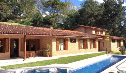 Casa com 4 dormitórios para alugar, 380 m² por R$ 16.050,00/mês - Granja Viana - Fazendinha - Km 23 - Carapicuíba/SP