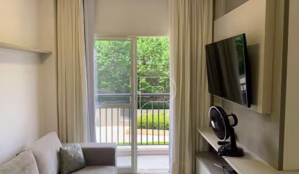Apartamento com 1 dormitório para alugar, 37 m² por R$ 4.250,00/mês - Granja Viana - Cotia/SP