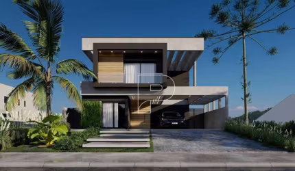 Casa com 4 dormitórios à venda, 225 m² por R$ 2.450.000,00 - Central Park Residence Club - Vargem Grande Paulista/SP