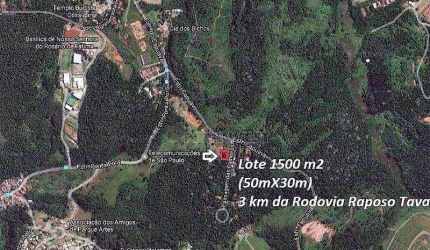 Terreno à venda, 3000 m² por R$ 980.000,00 - Granja Viana - Embu das Artes/SP