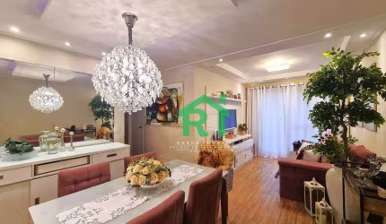 Apartamento Reformado, 3 Dormitórios (1 Suíte), 2 Vagas, Área de Lazer, Jardim Astúrias, Guarujá/SP